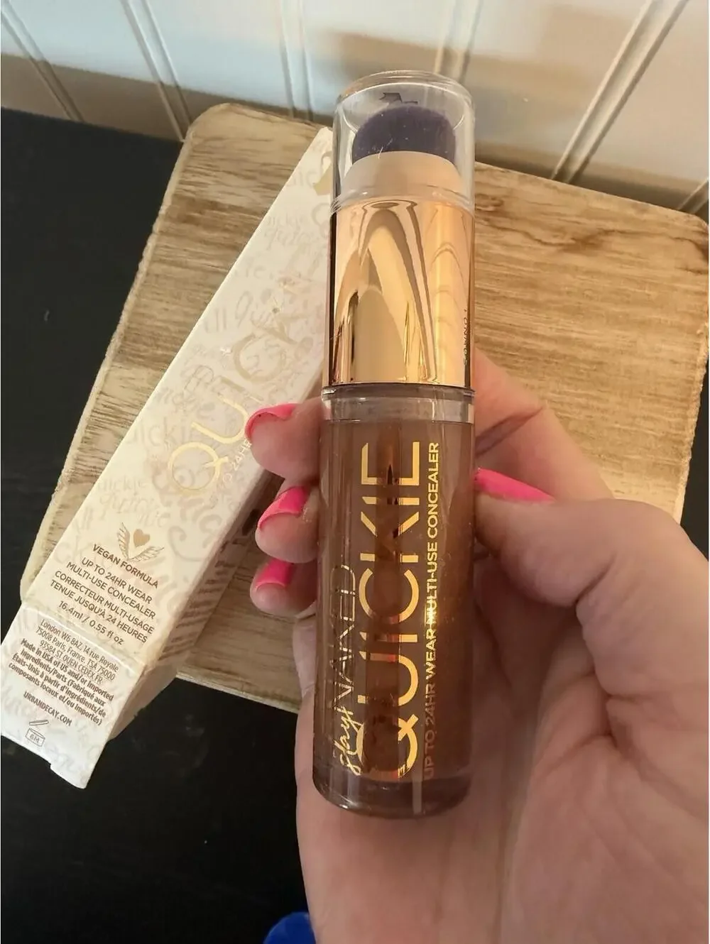 Urban Decay Quickie 24HR Waterproof Full Coverage Concealer 50WO NEW SEALED